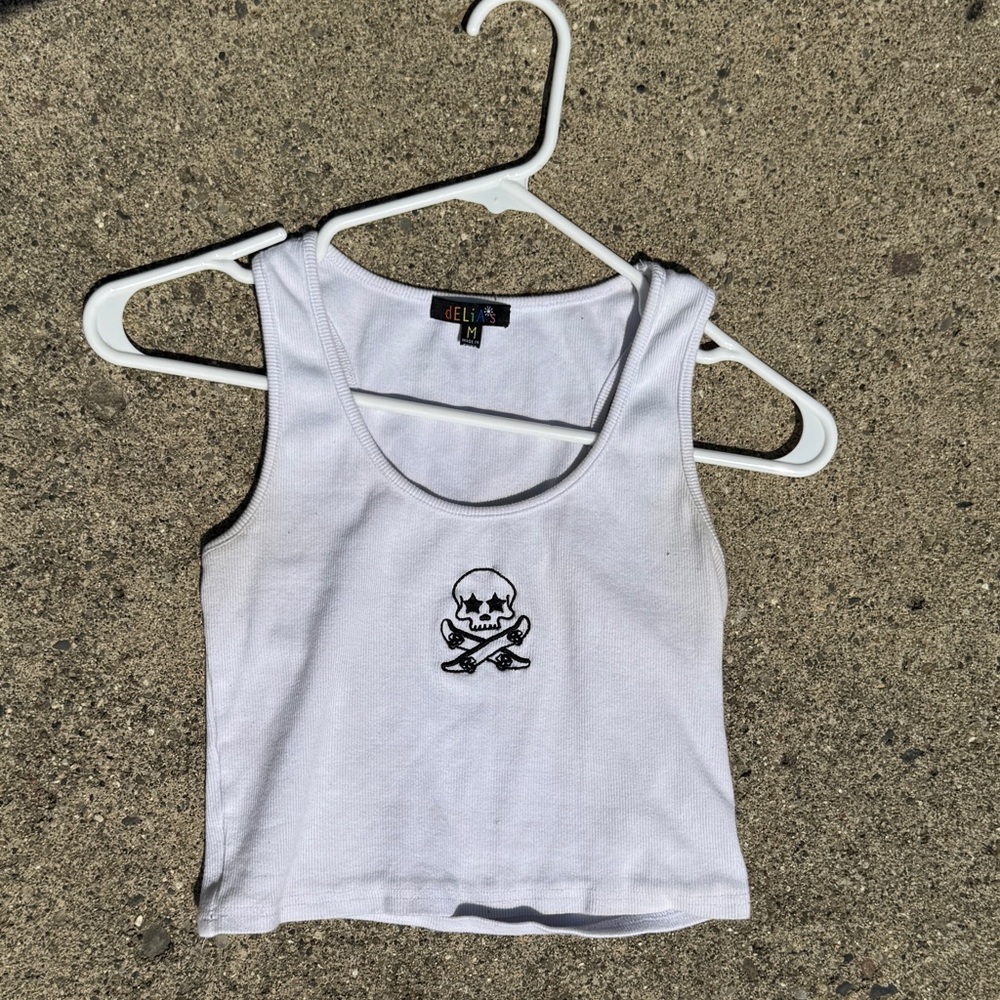 dELiA*s Skull Tank Top